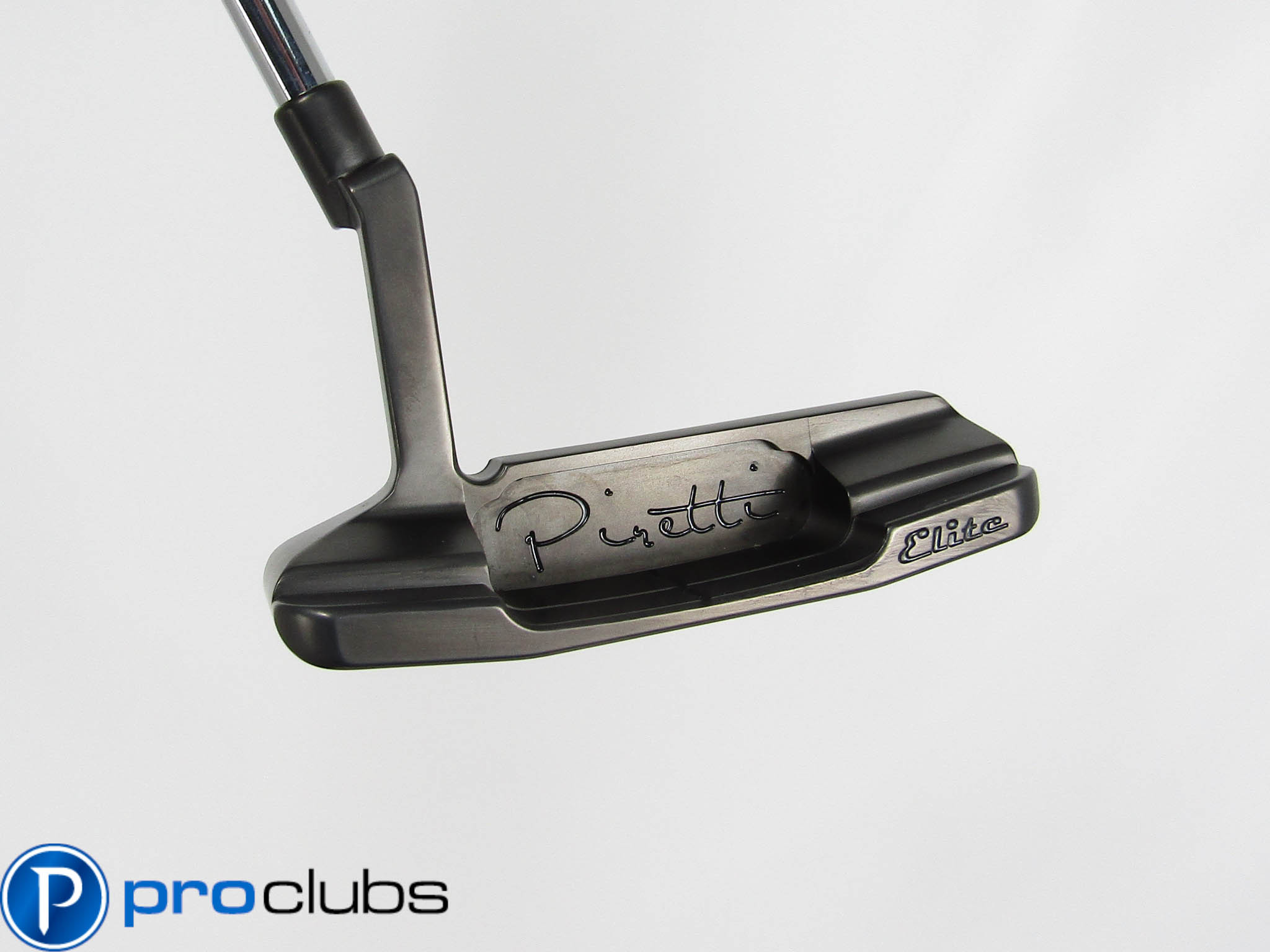 PIRETTI ELITE SERIES MIDNIGHT BLACK LIMITED PUTTER 33.5